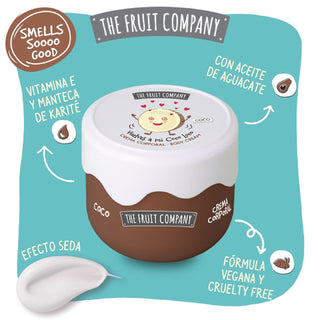 Crème corporel chantilly The Fruit Company - Noix de coco