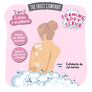 Gommage corporel 2en1 The Fruit Company - Fraise