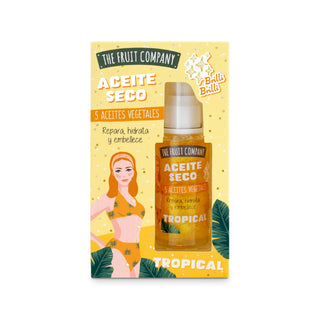 Huile Sèche Glitter The Fruit Company - Tropical