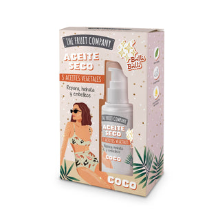 Huile Sèche Glitter The Fruit Company - Noix de coco