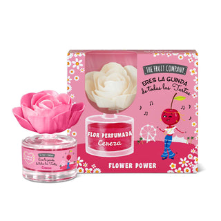 Coffret fleur parfumée The Fruit Company - Cerise