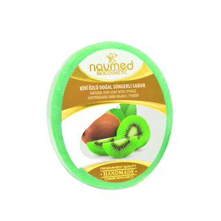 Savon éponge 2-en-1 - Kiwi