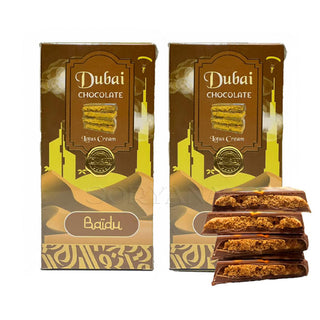 Tablette chocolat Dubai Lotus Speculoos - Baidu