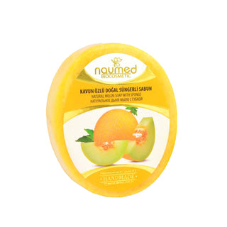 Savon éponge 2-en-1 - Melon