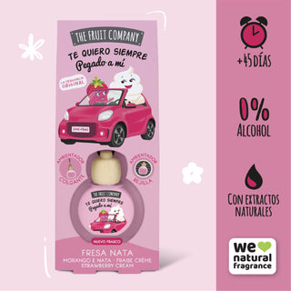 Désodorisant voiture The Fruit Company - Fraise crème