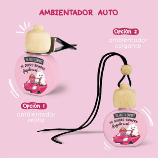 Désodorisant voiture The Fruit Company - Fraise crème