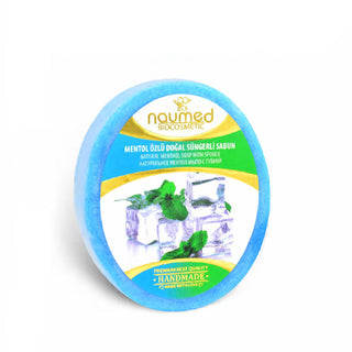 Savon éponge 2-en-1 - Menthe