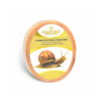 Savon éponge 2-en-1 - Escargot