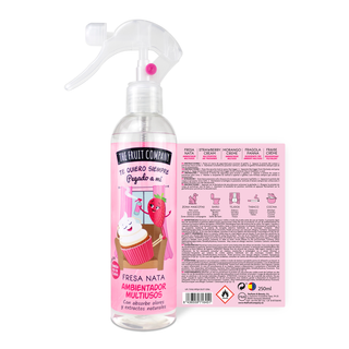 Désodorisant Spray The Fruit Company - Fraise crème