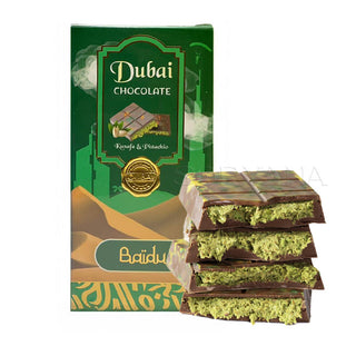 Tablette chocolat Dubai Pistachio Kunefe - Baidu