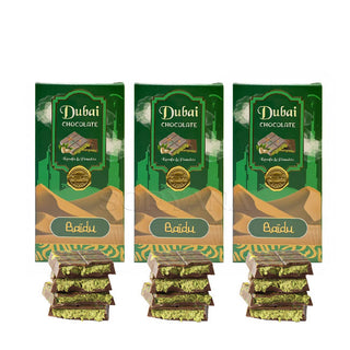 Tablette chocolat Dubai Pistachio Kunefe - Baidu
