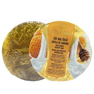 Savon Loofah – Lait & Miel