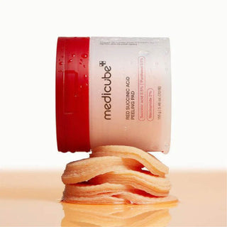 Red Succinic Acid Peeling Pads - Medicube