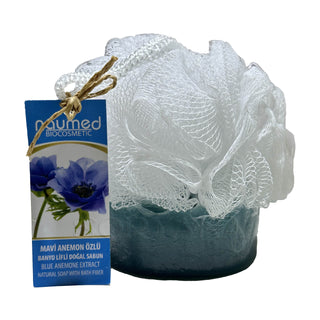 Savon 2 en 1 Fleur de douche - Anemone Blue