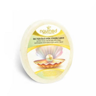 Savon éponge 2-en-1 - Poudre de Perle