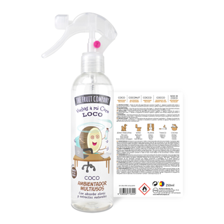 Désodorisant Spray The Fruit Company - Noix de coco